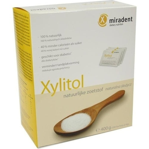 Hager Pharma Gmbh Miradent Sugar Substitute Xylitol Powder Sachets 100X4 g