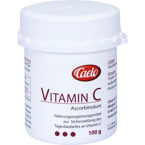 Caesar & Loretz Gmbh Vitamin C Ascorbic Acid Caelo Hv Pack 100 g