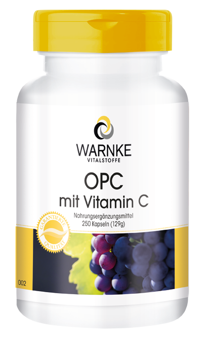 Warnke OPC with vitamin C Capsules 250 cap