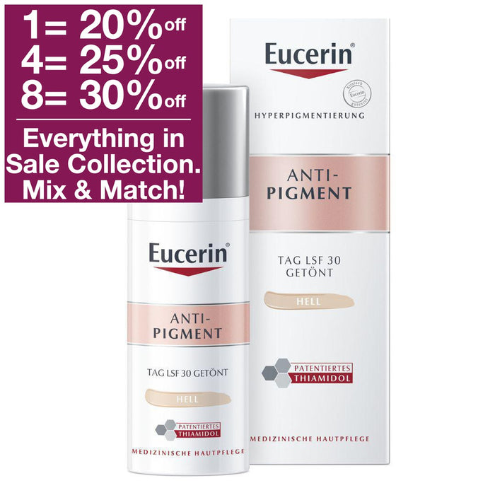 Eucerin Anti Pigment Day Cream SPF 30 - Tinted light 50 ml - VicNic.com