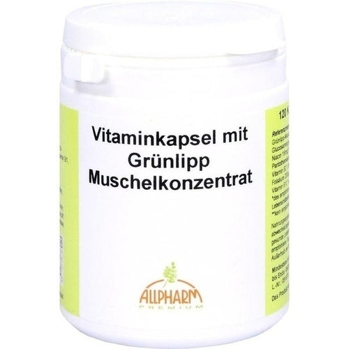 Allpharm Vertriebs Gmbh Grunlippmuschel Concentrate Capsules 120 pcs