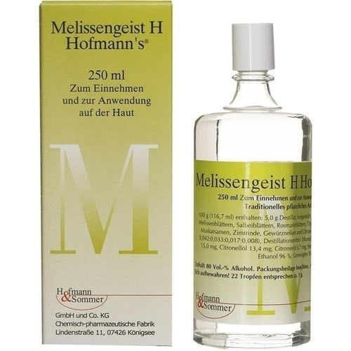 Hofmann & Sommer Gmbh & Co. Kg Melissa Spirit H Hofmann'S Drop 250 ml
