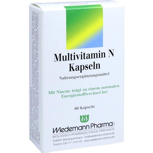 Wiedemann Pharma Gmbh Multi Vitamin N Capsules 60 pcs