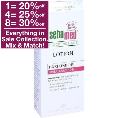 Sebapharma Gmbh & Co.Kg Sebamed Dry Skin Fragrance Free Lotion Urea 10% 200 ml