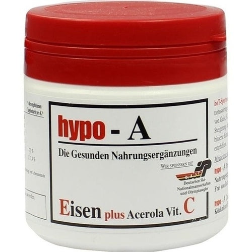 Hypo-A Gmbh Hypo Iron A + Acerola Vitamin C Capsules 120 pcs