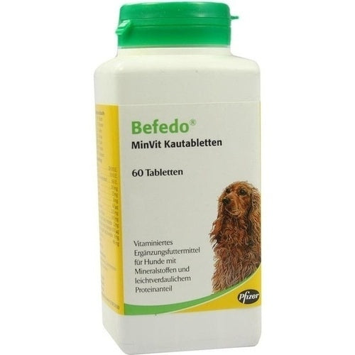 Zoetis Deutschland Gmbh Befedo Minvit Chewable F.Hunde 60 pcs