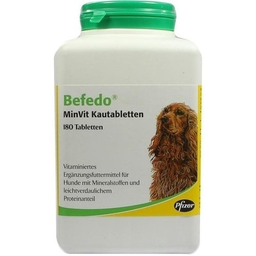 Zoetis Deutschland Gmbh Befedo Minvit Chewable F.Hunde 180 pcs