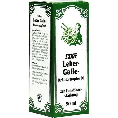 Salus Pharma Gmbh Liver Galle Herbal Drops N Salus 50 ml