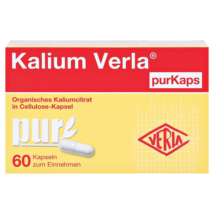 Potassium Verla Pure Capsules 60 pcs