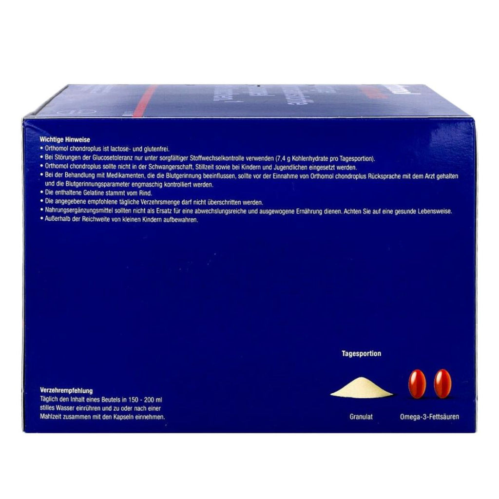 Consumption recommendation for Orthomol Chondroplus, formerly called Orthomol Arthroplus