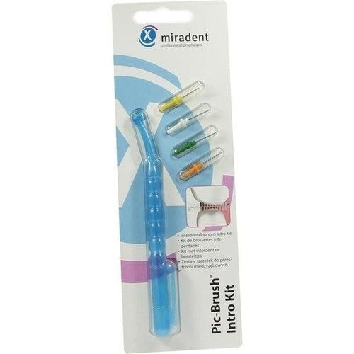 Hager Pharma Gmbh Miradent Interd.Pic-Brush Intro Kit Tra.Blau 1H + 4B 1 pcs