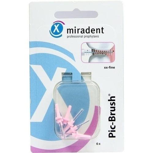 Hager Pharma Gmbh Miradent Interd.Pic-Brush Ersatzb.Xx-Fine Pink 6 pcs