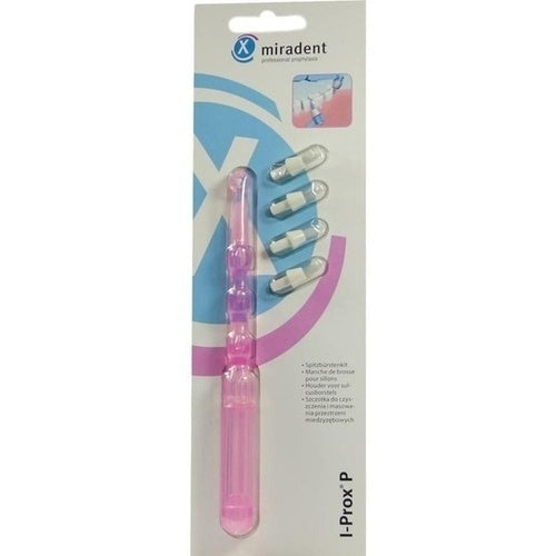 Hager Pharma Gmbh Miradent Spitz Brush Kit I-Prox P Tra.Pink 1H.4B. 1 pcs