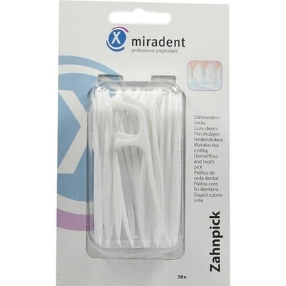 Hager Pharma Gmbh Miradent Tooth Pick Floss Sticks 30 pcs