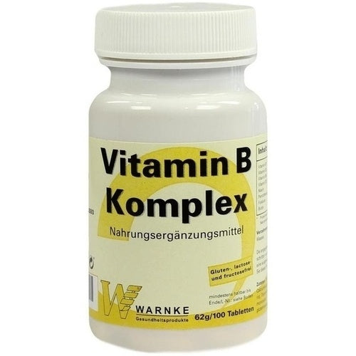 Warnke Vitalstoffe Gmbh Vitamin B Complex Tablets 100 pcs