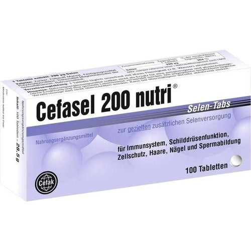 Cefak Kg Cefasel 200 Nutri Selen-Tabs 100 pcs