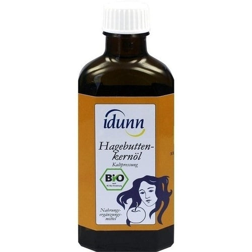 Idunn Naturprodukte Rose Hip Seed Oil Idunn Cold Pressing 100 ml