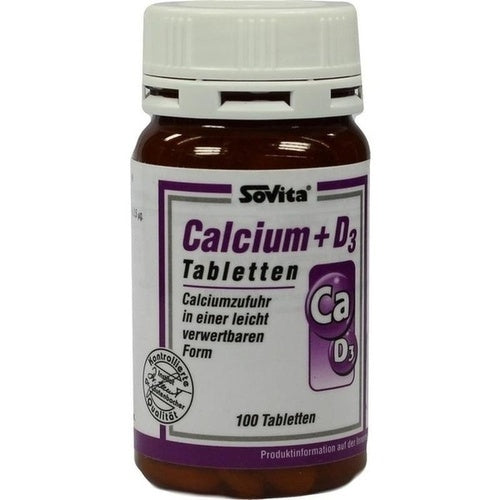 Allpharm Vertriebs Gmbh Calcium + D3 Tablets 100 pcs