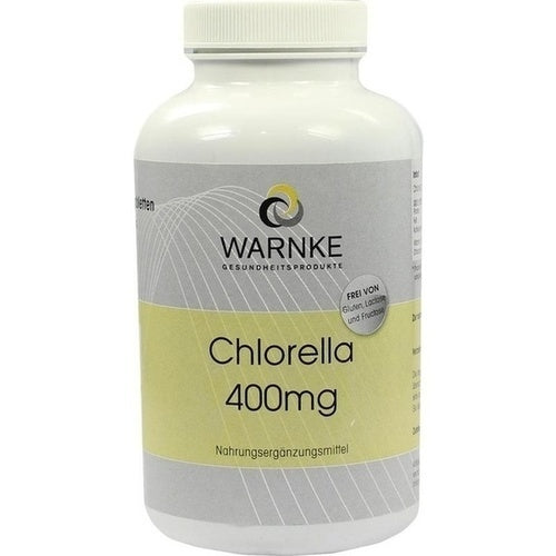 Warnke Vitalstoffe Gmbh Chlorella 400 Mg Tablets 500 pcs