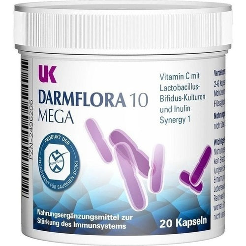 Uk-Naturprodukte Ute Keil Uk Intestinal Flora 10 Mega Capsules 20 pcs