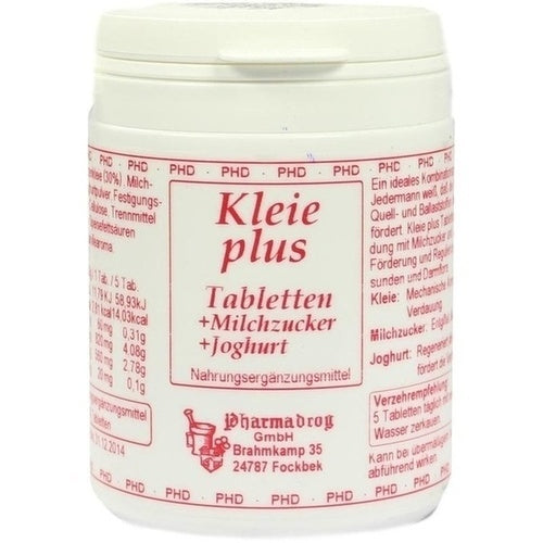 Pharmadrog Gmbh Mini Plus Wheat Bran Tablets 100 pcs