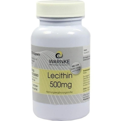 Warnke Vitalstoffe Gmbh Lecithin 500 Mg Capsules 100 pcs