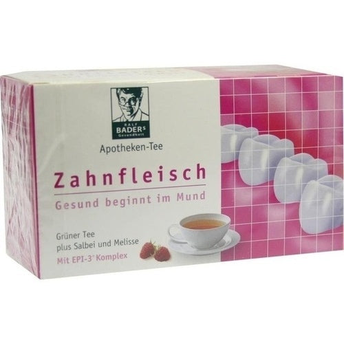 Epi-3 Healthcare Gmbh Bader Pharmacies Tea Gums Filter Bag 20 pcs