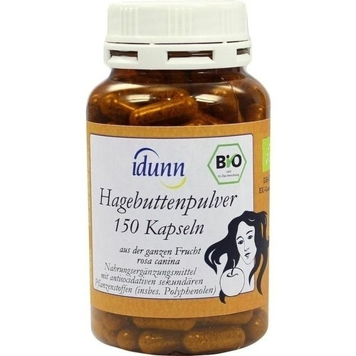 Idunn Naturprodukte Hips Powder Capsules 150 pcs