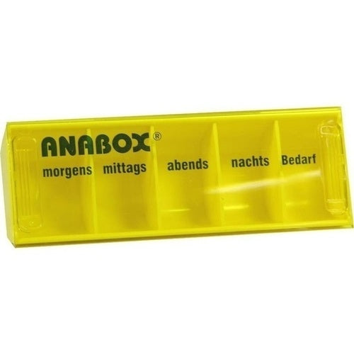 Wepa Apothekenbedarf Gmbh & Co Kg Anabox Tagesbox Yellow 1 pcs
