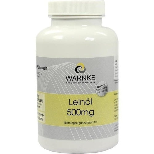 Warnke Vitalstoffe Gmbh Linseed 500 Mg Capsules 250 pcs