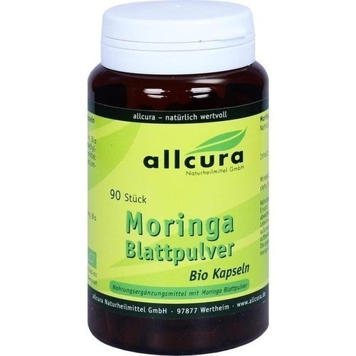 Allcura Naturheilmittel Gmbh Moringa Leaf Powder Bio Capsules 90 pcs