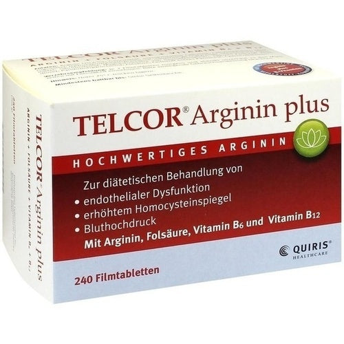 Quiris Healthcare Gmbh & Co. Kg Telcor Arginine Plus Film-Coated Tablets 240 pcs