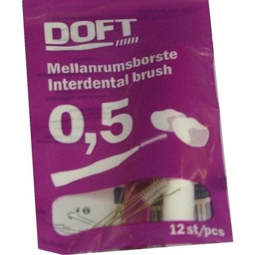 Axisis Gmbh Interdental Brush 0.5 M.Wechselgriff Doft 12 pcs