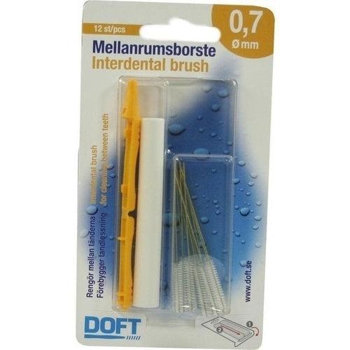 Axisis Gmbh Interdental Brush 0.7 M.Wechselgriff Doft 12 pcs