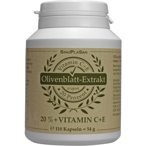 Sinoplasan Ag Olive Leaf Extract Capsules 110 pcs