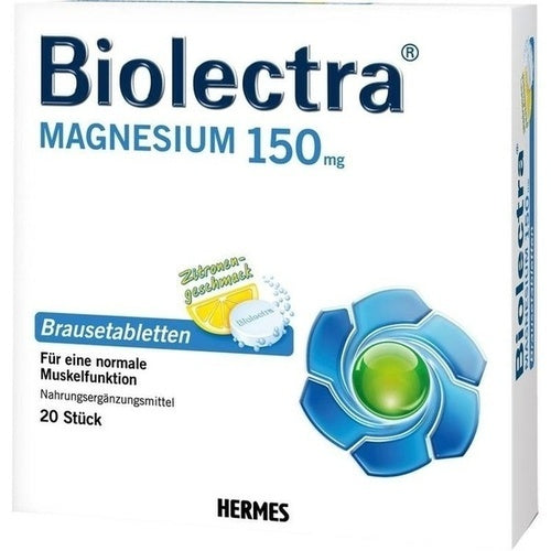 Hermes Arzneimittel Gmbh Biolectra Magnesium Effervescent Tablets 20 pcs