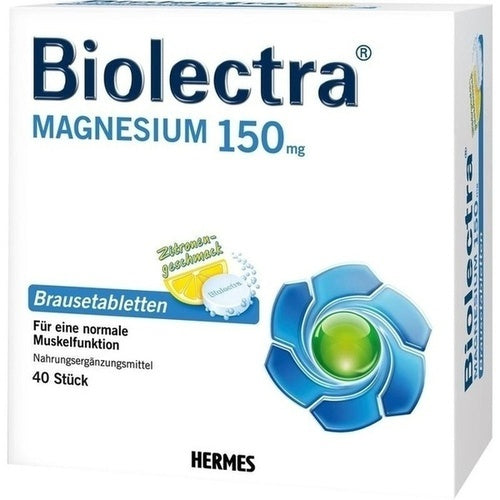 Hermes Arzneimittel Gmbh Biolectra Magnesium Effervescent Tablets 40 pcs