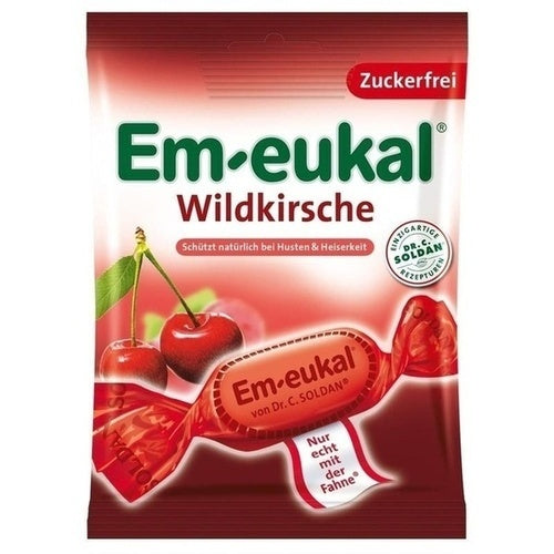 Dr. C. Soldan Gmbh Em Eukal Candy Wild Cherry Sugar Free 75 g