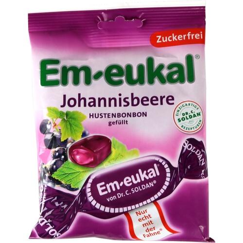 Dr. C. Soldan Gmbh Zuckerfei Filled Em Eukal Candy Currant 75 g