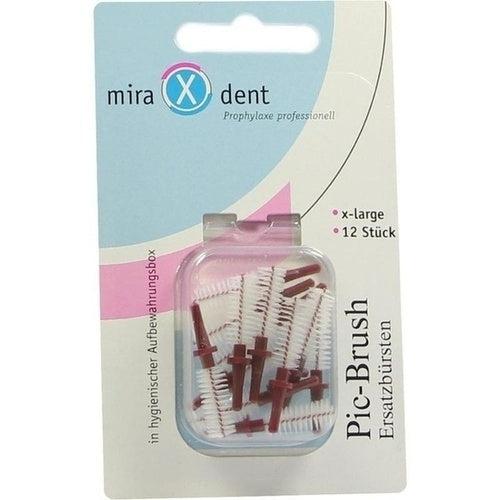 Hager Pharma Gmbh Miradent Interd.Pic-Brush Ersatzb.X-Large Bordeaux 12 pcs