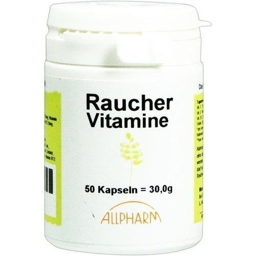 Allpharm Vertriebs Gmbh Smoking Vitamins Capsules 50 pcs