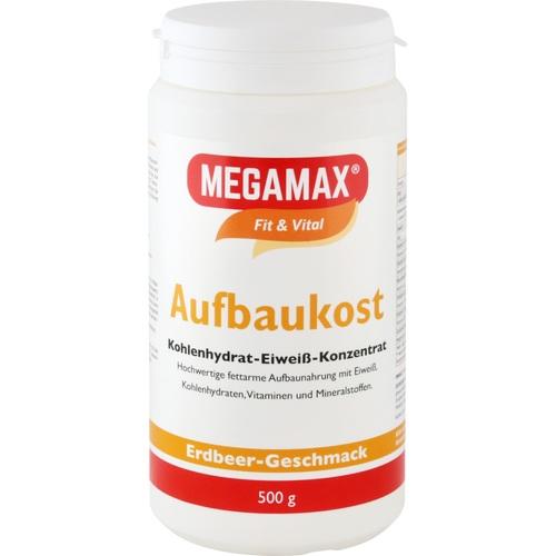 Megamax B.V. Megamax Construction Food Strawberry Powder 500 g