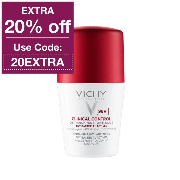 Vichy Deo Roll-On Antiperspirant Control 96 Hour 50 ml