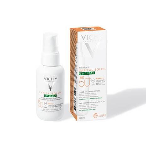 Vichy Capital Soleil UV-Clear Anti-Imperfections Fluid SPF50+ 40 ml