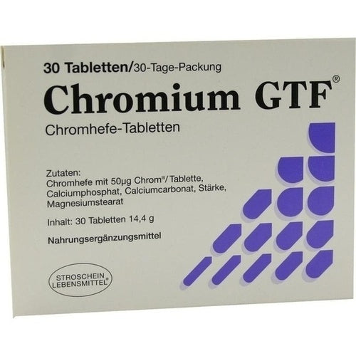 Stroschein Gesundkost Ammersbek Gmbh Chromium Gtf Tablets 30 pcs