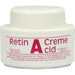 For use against environmentally caused skin aging with (Provitamin A) (Vitamin A). It is best to gently massage Retin-A-cid cream into the wrinkle area in the evening after cleansing your skin.