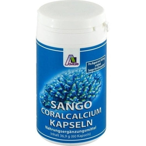 Avitale Gmbh Sango Coral Calcium Capsules 60 pcs