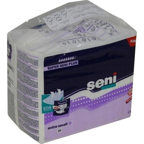 Tzmo Deutschland Gmbh Super Seni Plus Gr.0 Xs Incontinence Pants 10 pcs