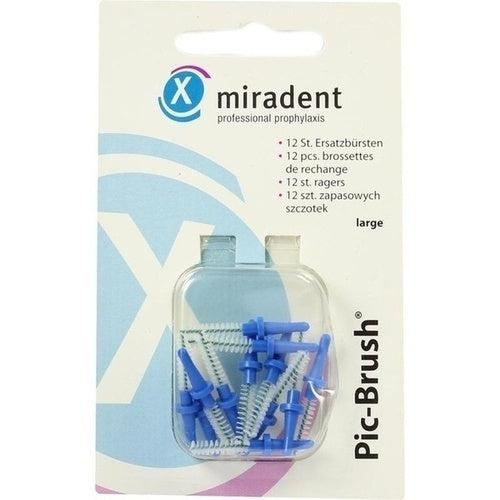 Hager Pharma Gmbh Miradent Interd.Pic-Brush Ersatzb.Large Blue 12 pcs