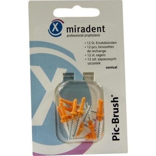 Hager Pharma Gmbh Miradent Interd.Pic-Brush Ersatzb.Konisch Orange 12 pcs